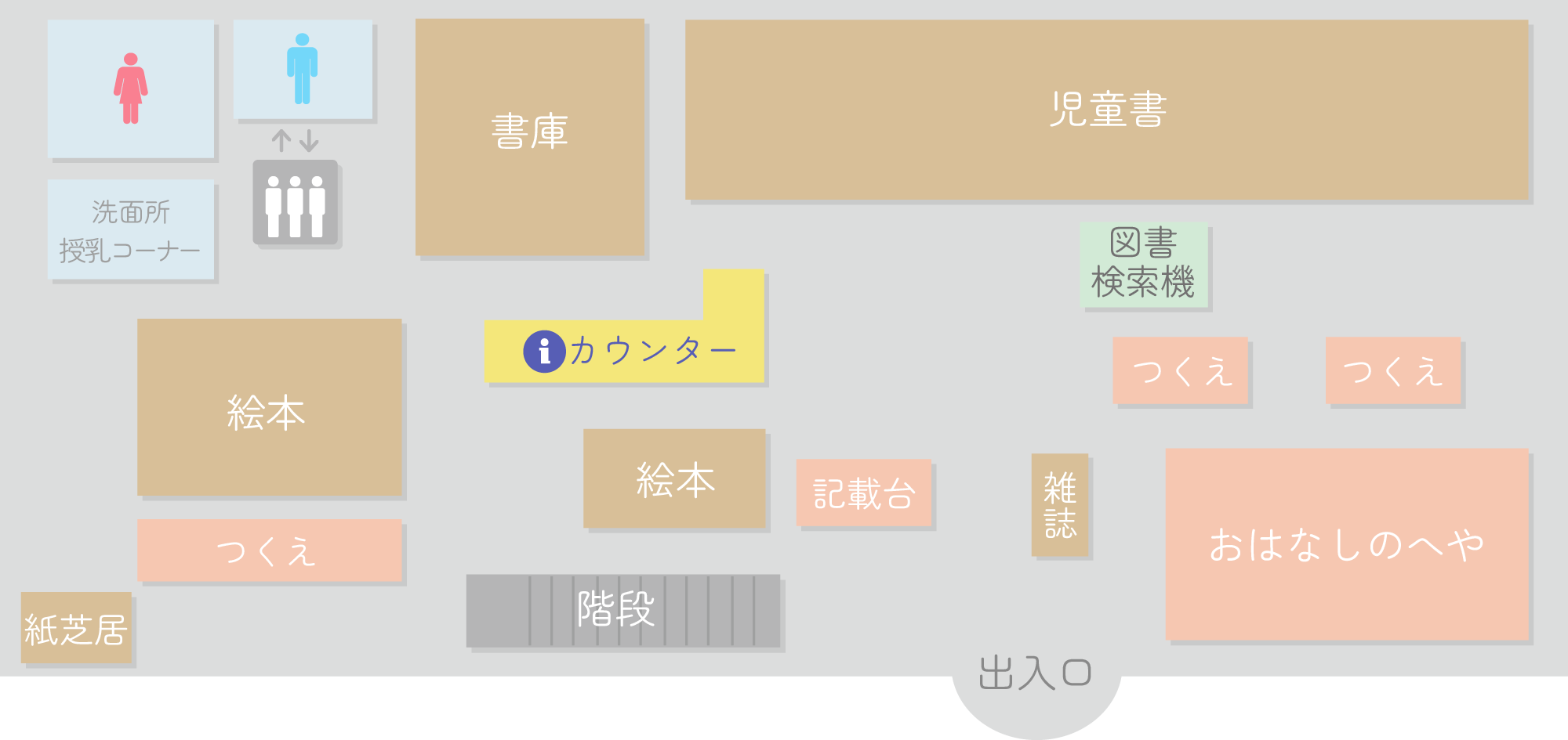 館内案内図 B1